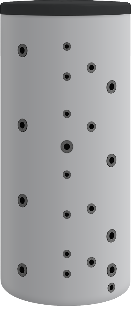 Buffers with two spiral coils